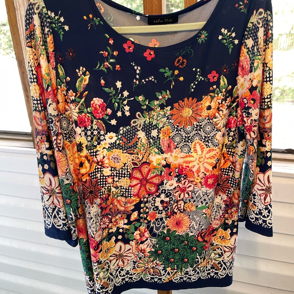 Multicolor Tunic Top